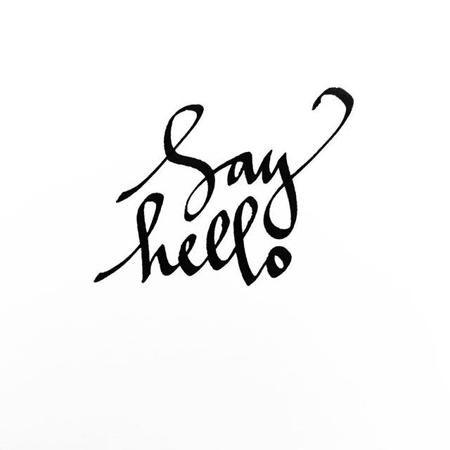 sea-calligraphy-say-hello